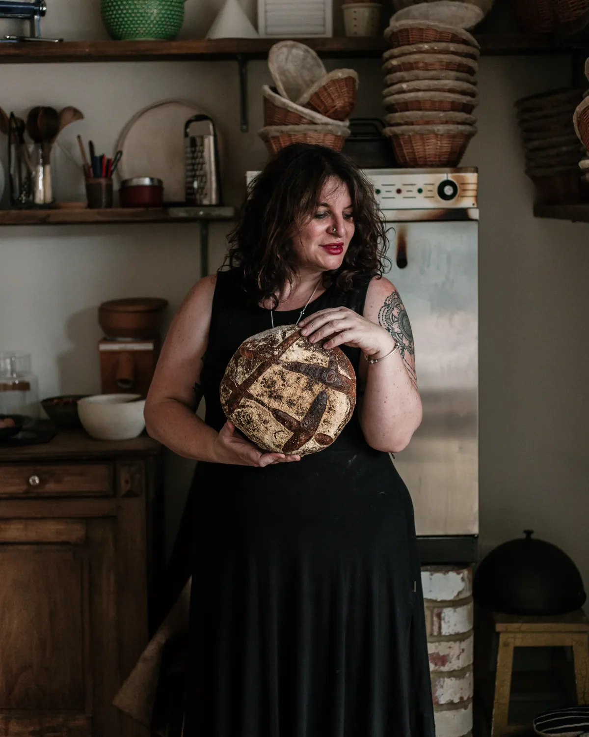 Sourdough boule bread with author Vanessa Kimbell Sourdough boule bread with author Vanessa Kimbell