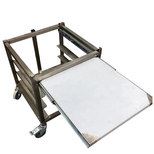 Rofco Oven Stand Rack Trolley - Shelf Tray