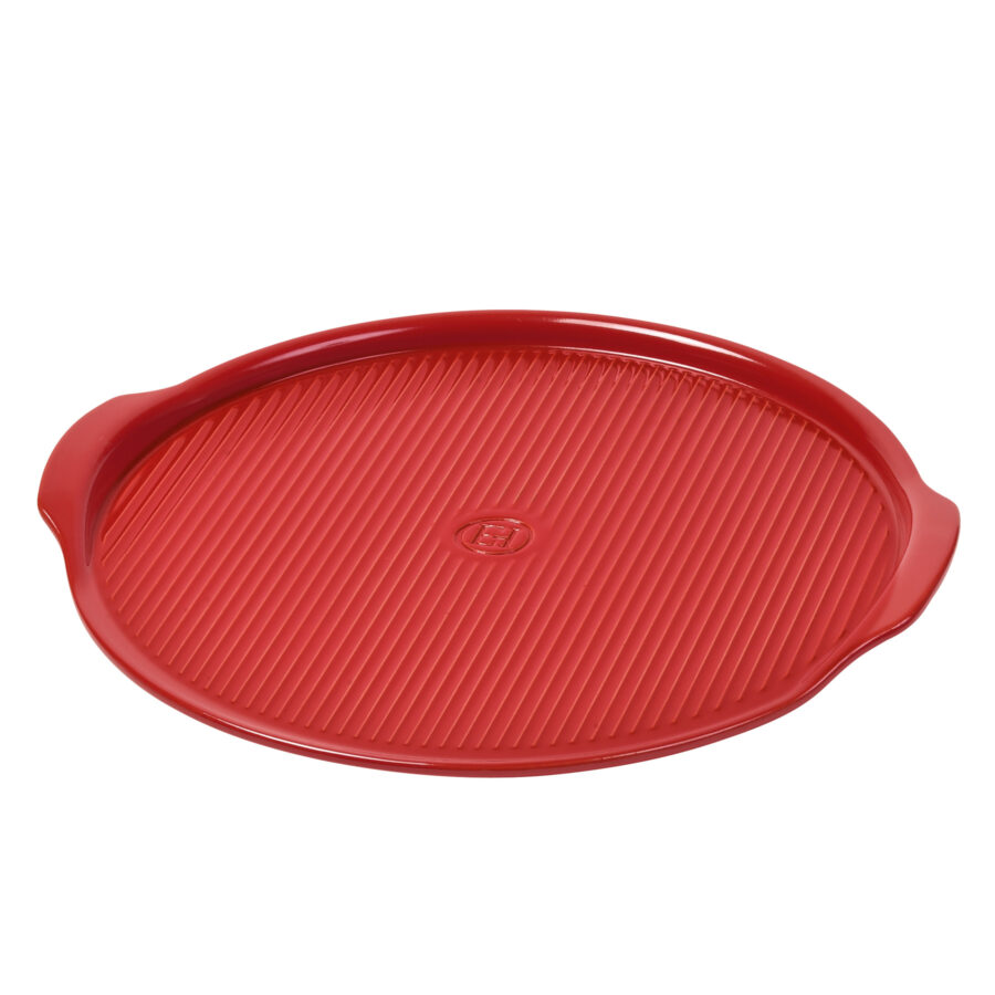 Emile Henry Pizza Stone Red Ridged