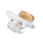 Mockmill Grain Mill Attachment being used