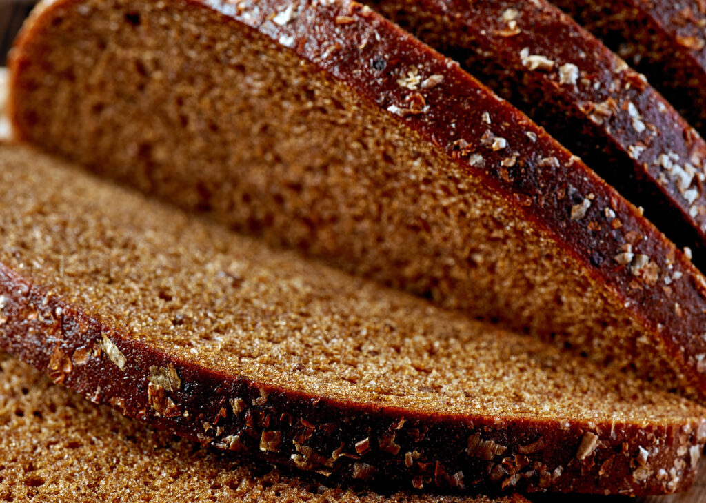 Bread made from Rye Grain