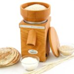 Fidibus grain mill being used