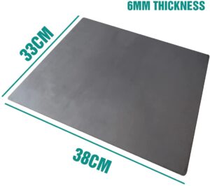 Baking steel size