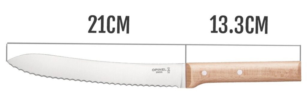 Opinel Bread Knife Dimensions