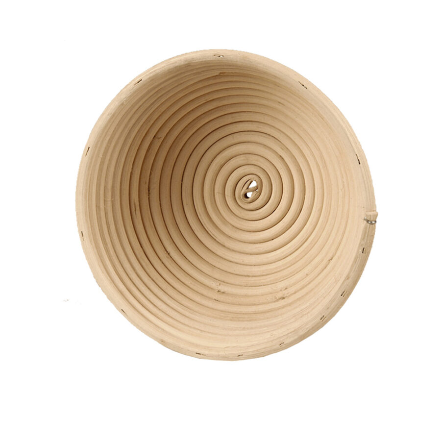 Round cane rattan banneton side