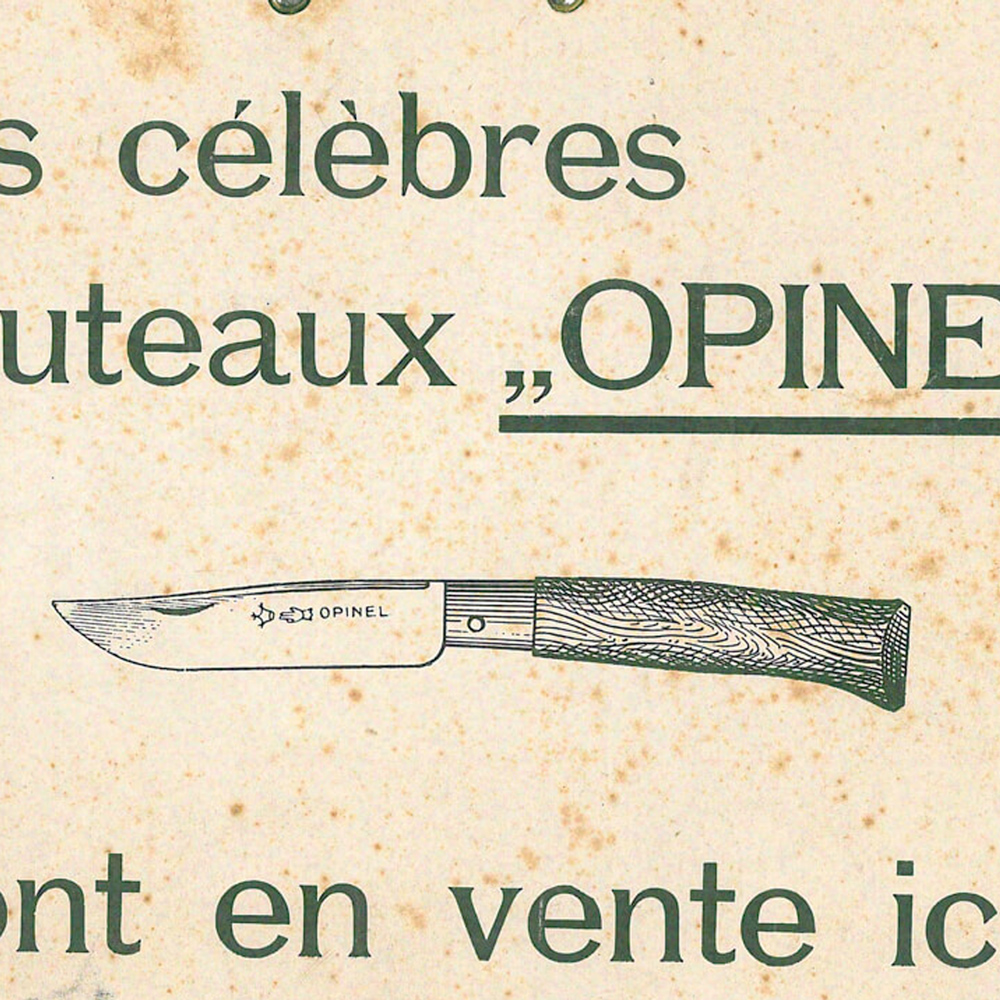 Opinel brand material