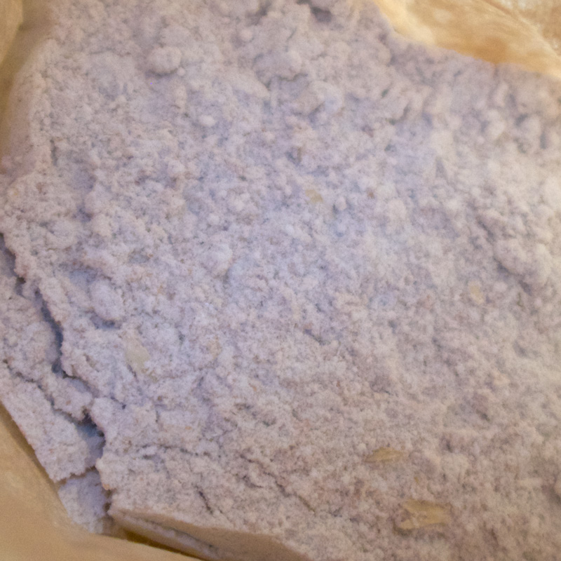 Einkorn ground milled flour