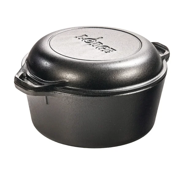 Lodge Cast Iron Bread Pan Double Dutch