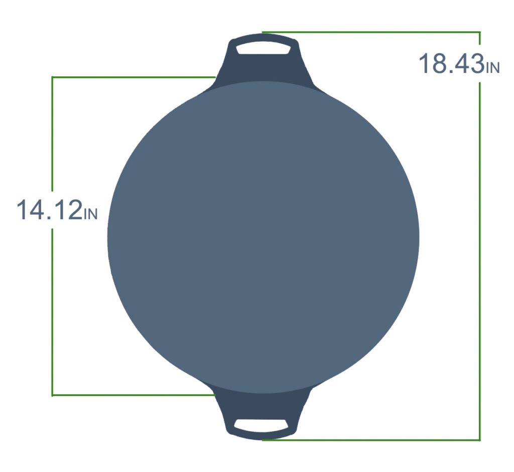 Lodge Pizza Pan Dimensions