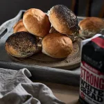 Rolls made with Marriage's strong organic flour