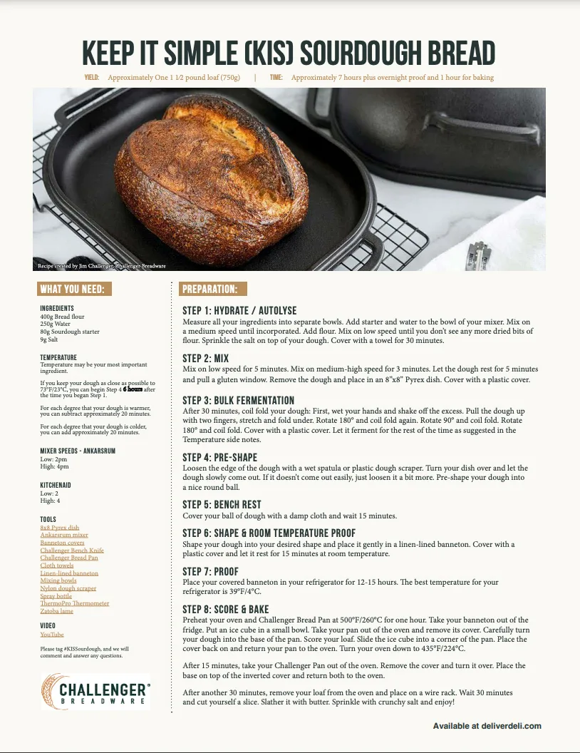 Jim Challenger Sourdough Recipe PDF icon