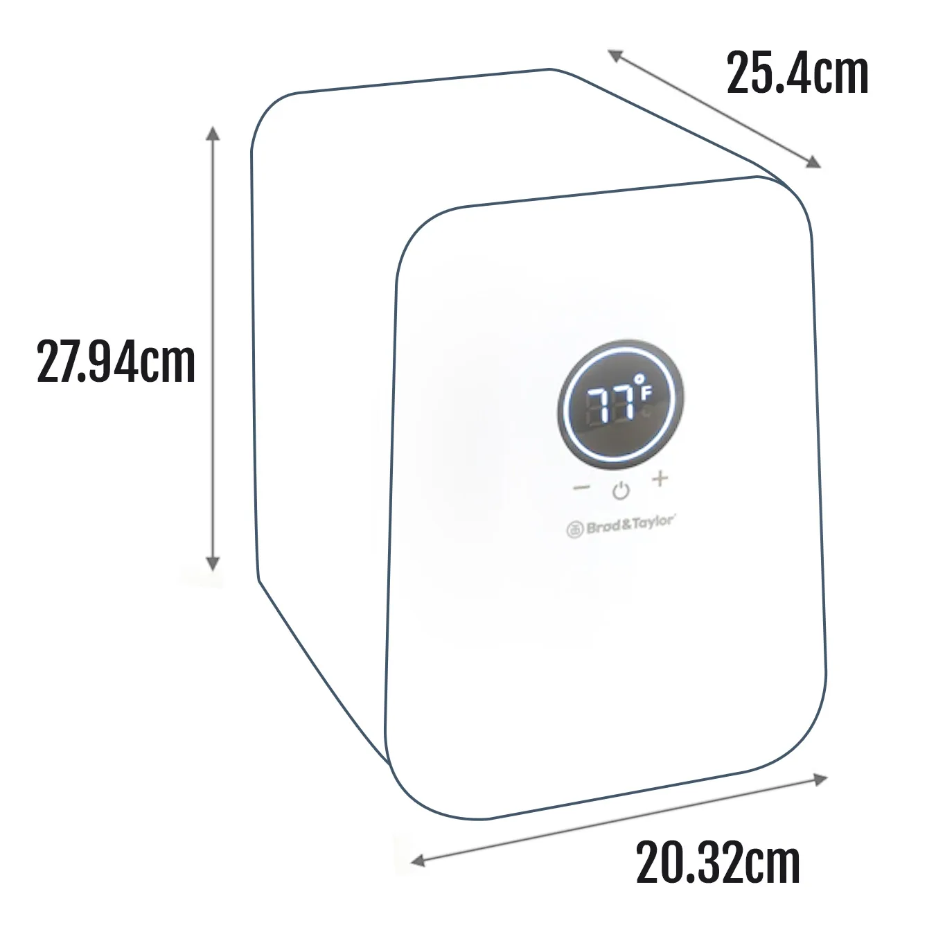 Brod & Taylor Sourdough Home Dimensions