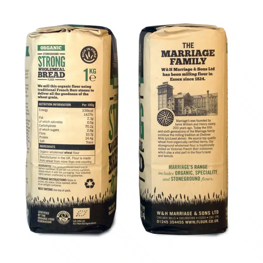 Marriages Wholemeal Bread Flour Organic