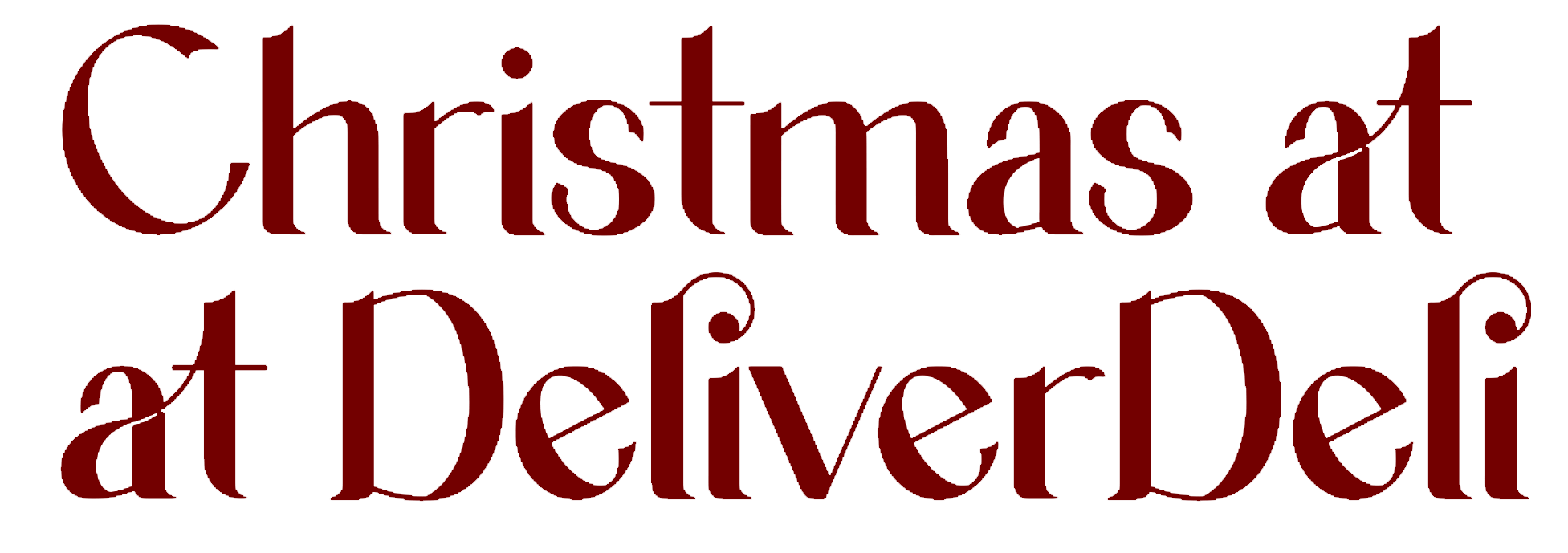 Christmas at DeliverDeli