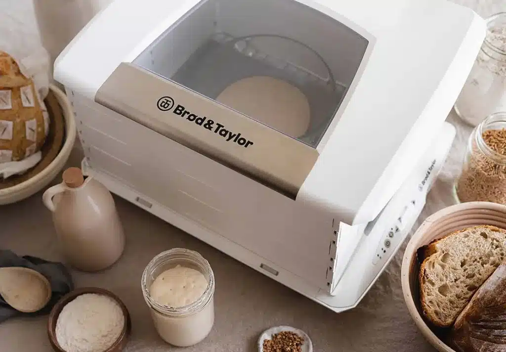 Brod and Taylor folding proofer with sourdough starter