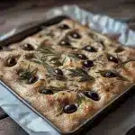 Baked focaccia recipe kit